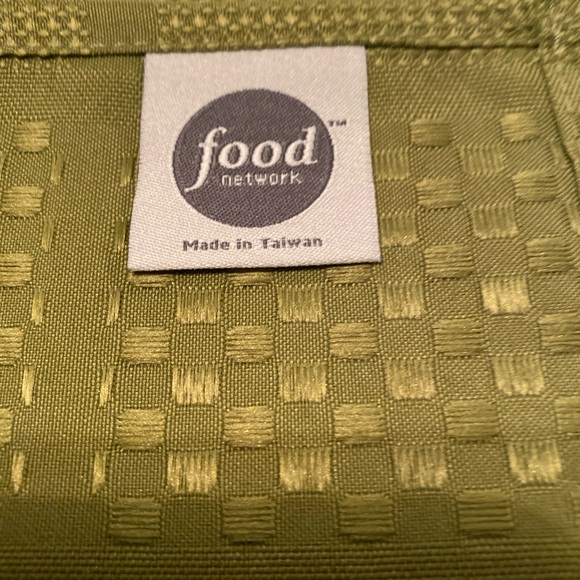 New Set of 6 Food Network Green Cloth Napkins Perfect for Spring!! - Picture 3 of 4